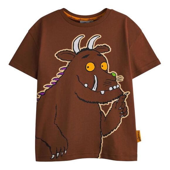 The Gruffalo Boys Characters Short-Sleeved T-Shirt (Pack of 2) / Brown - Picture 3 of 5